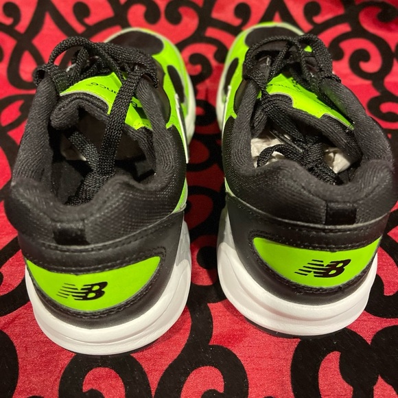 New Balance 498 Lime Green Black' - Picture 10 of 12